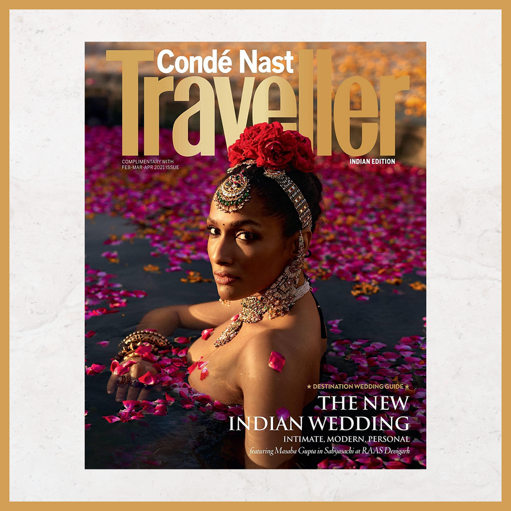 FEATURED AS A WEDDING SPECIALIST IN CONDÉ NAST TRAVELLER MAGAZINE
